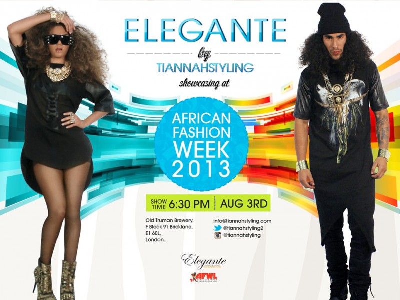 Elegante by Tiannahstyling to Showcase ‘Freedom’ at Africa Fashion Week London